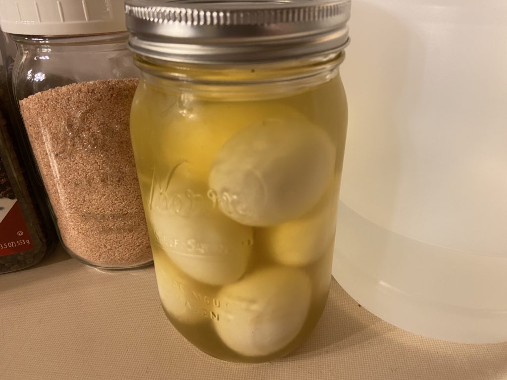Roadhouse Pickled Eggs